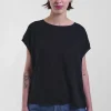 Adela Top Linen, Black