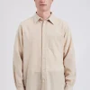 Algot Wool Shirt, Ecru