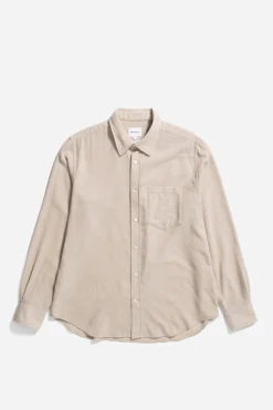 Algot Wool Shirt, Ecru