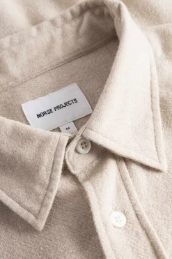 Algot Wool Shirt, Ecru