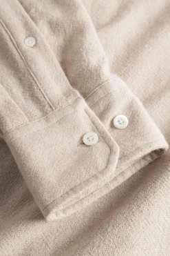 Algot Wool Shirt, Ecru