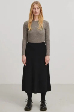 A-Line Skirt, Black