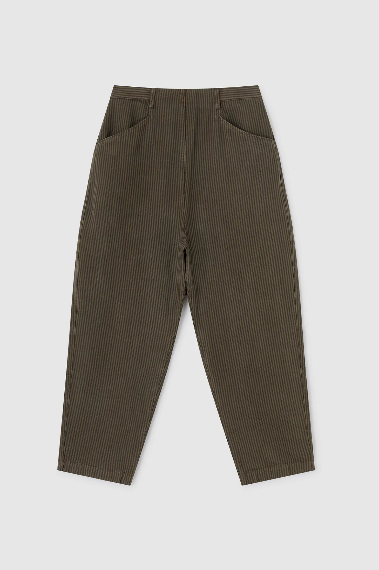 Alix Stripe Trousers, Fawn