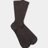 Alpaca Socks, Undyed Brown