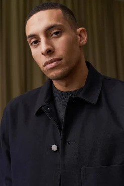 Asir Jacket, Canvas Black