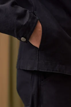 Asir Jacket, Canvas Black
