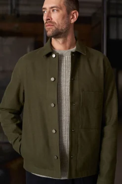 Asir Jacket, Moleskin Olive