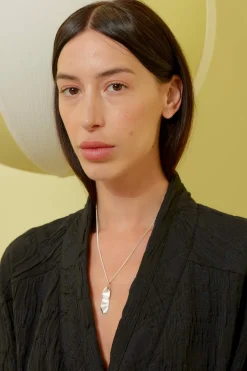 Bandaid Necklace, Silver