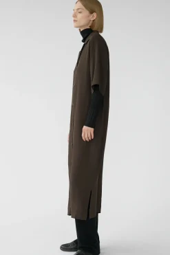 Barney Shirt Dress, D. Brown