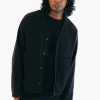 Baseball Cardigan, Black