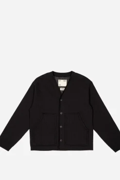 Baseball Cardigan, Black