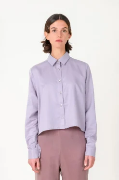 Basic Shirt, Lilac Violet