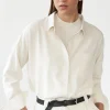Bianca Pocket Shirt, Off White
