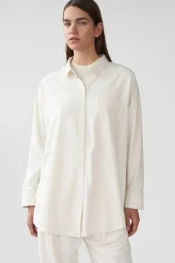 Bianca Pocket Shirt, Off White