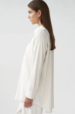 Bianca Pocket Shirt, Off White