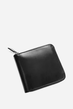 Bi-fold Wallet Zip full, Black 1