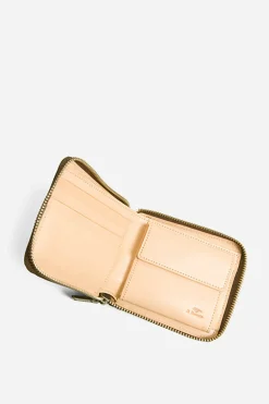 Bi-fold Wallet Zip, Light Brown 11