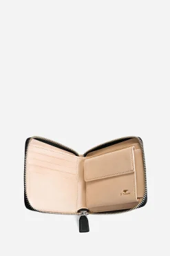 Bi-fold Wallet Zip, Prune 12