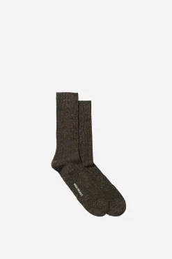 Bjarki Neps Socks, Espresso