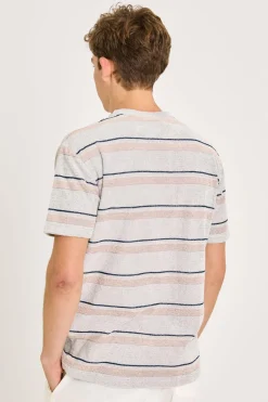 Botelho Tee, Blue Stripes