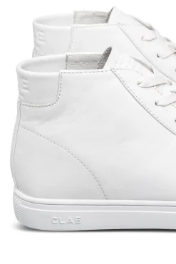 Bradley Mid, Triple White Leather