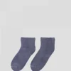 Buckle Ankle Socks, Cove Blue