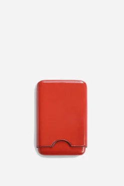 Business Card Box Vertikal, Red 8