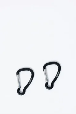 Carabiner Set, Lead Black