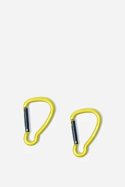 Carabiner Set, Sulphur Yellow