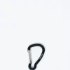 Carabiner Single, Lead Black