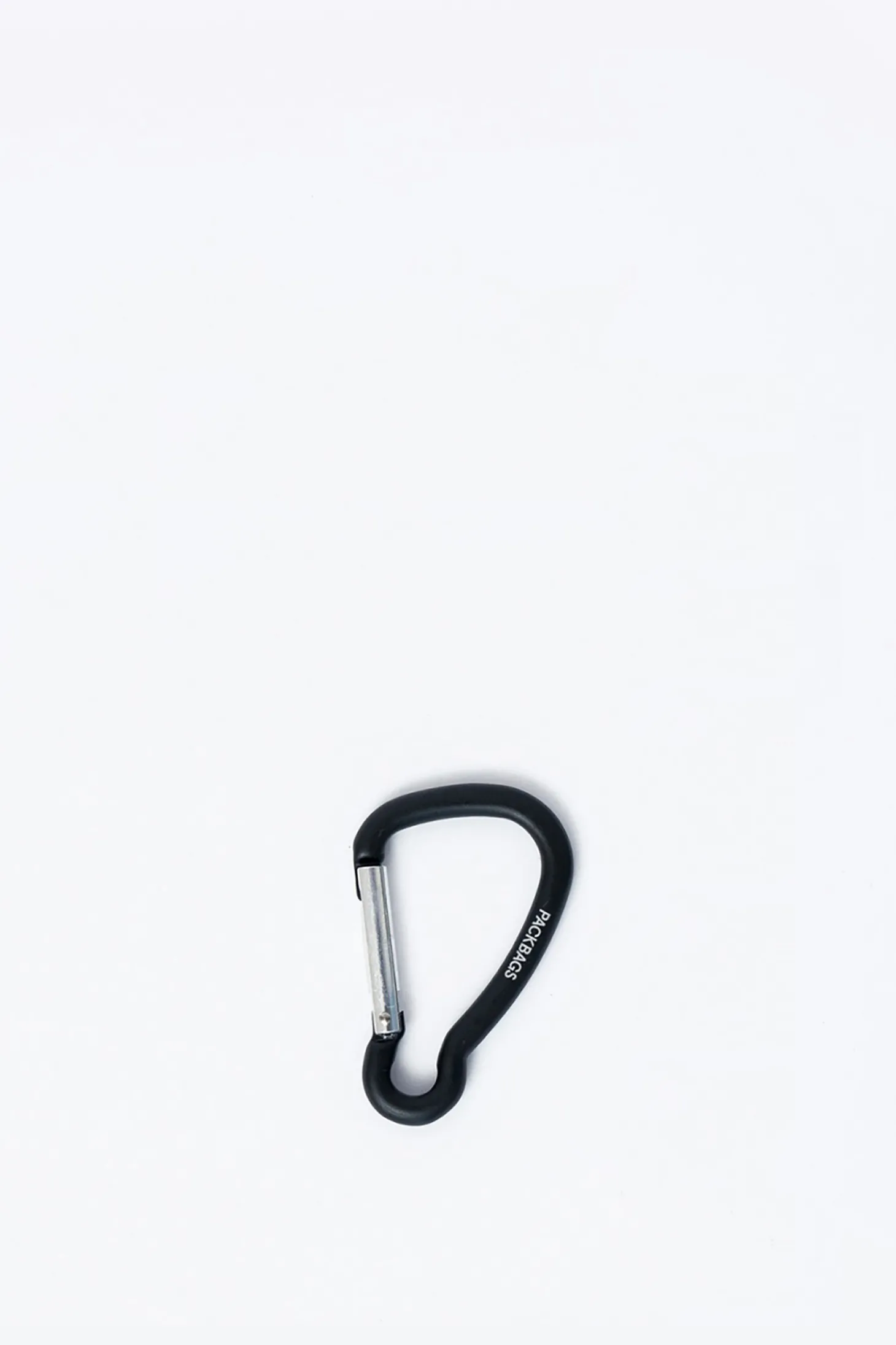 Carabiner Single, Lead Black