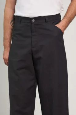 Carlo Trousers, Linen Black