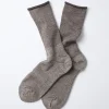 City Socks, Gray/Brown