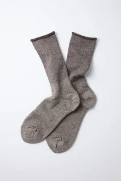 City Socks, Gray/Brown