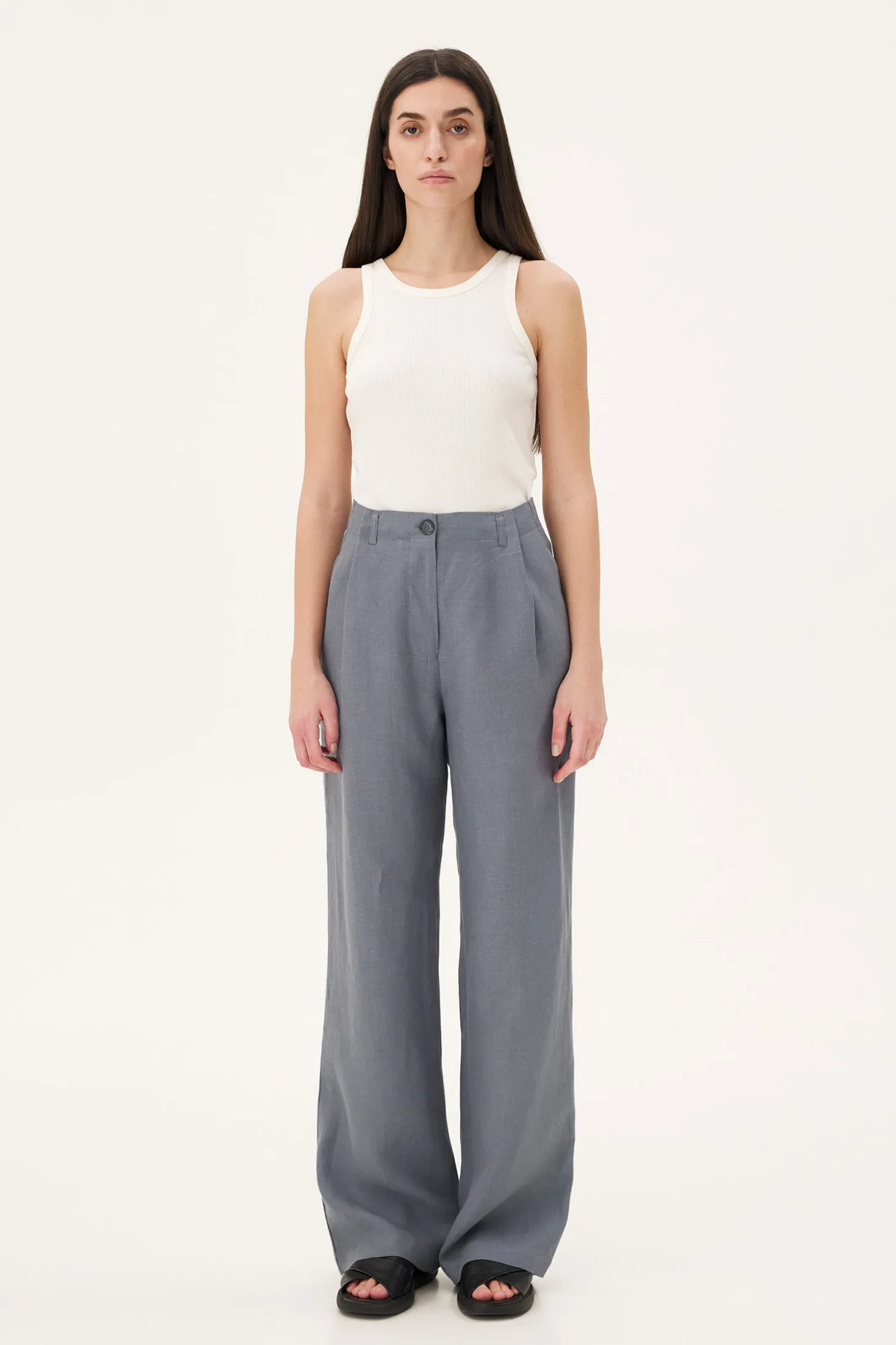 Coco Pants, Foggy Blue