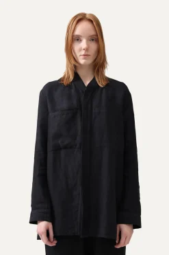 Collar Blouse 443, Black