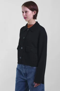 Collar Jacket 139, Black