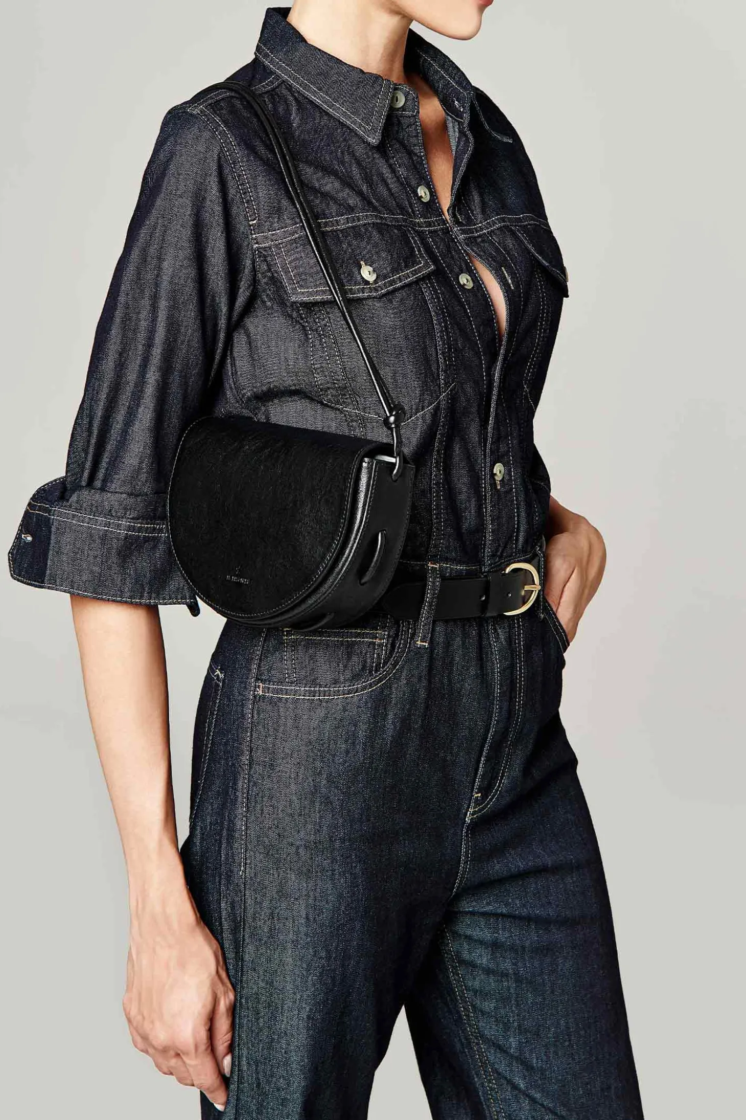 Crossbody Snodo, Nero