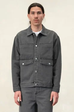 Denim Jacket, Bleach Black