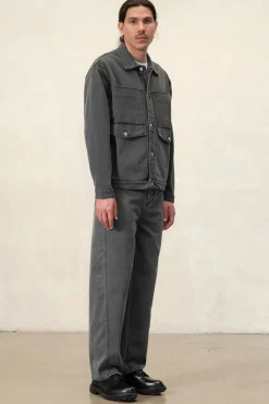 Denim Jacket, Bleach Black