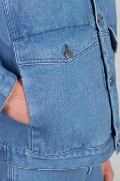 Denim Jacket, Bleach Blue