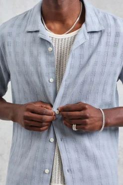 Didcot SS Shirt, Pale Blue