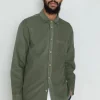Direction Cord Shirt, Olive