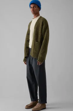 Donegal Cardigan, Olive