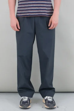 Drawcord Loose Trousers, Soft Black