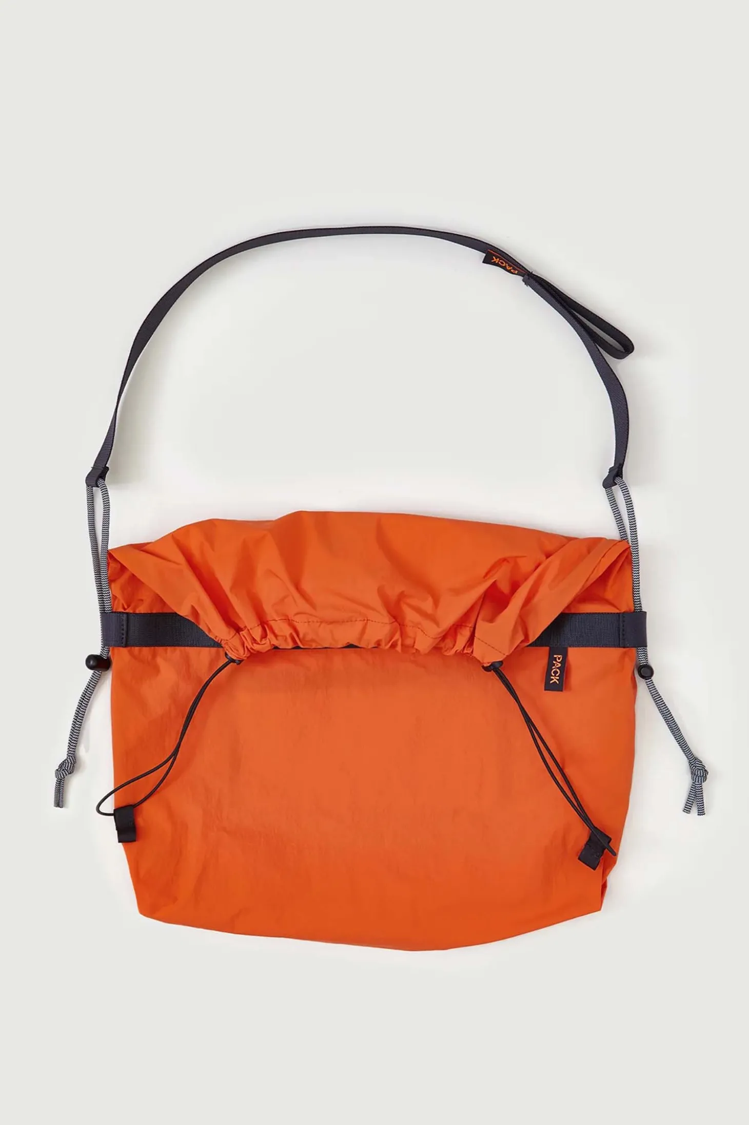 Drawstring Messenger, Curium Orange