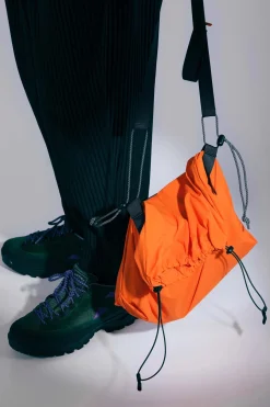 Drawstring Messenger, Curium Orange