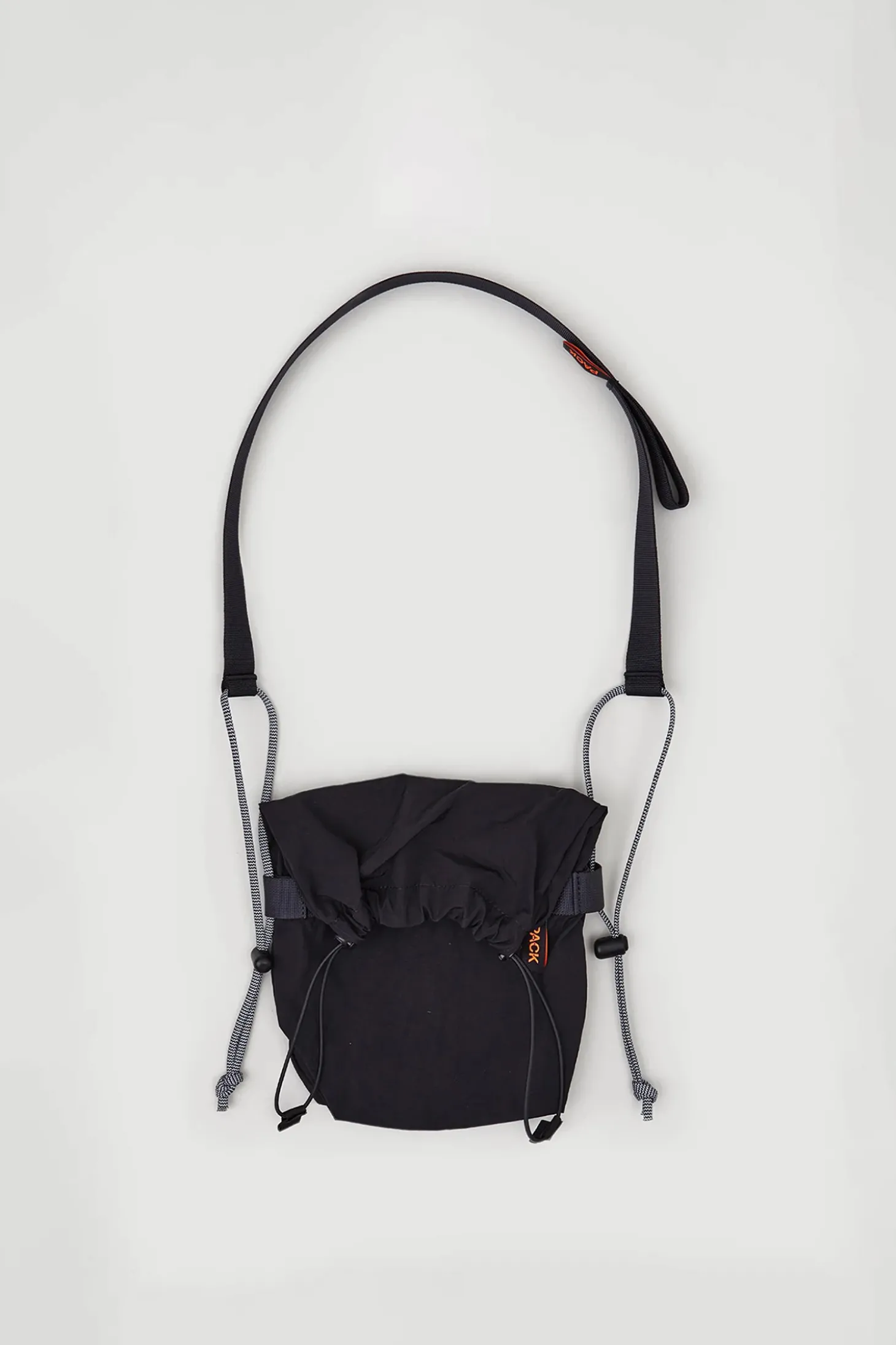Drawstring Sling S, Lead Black