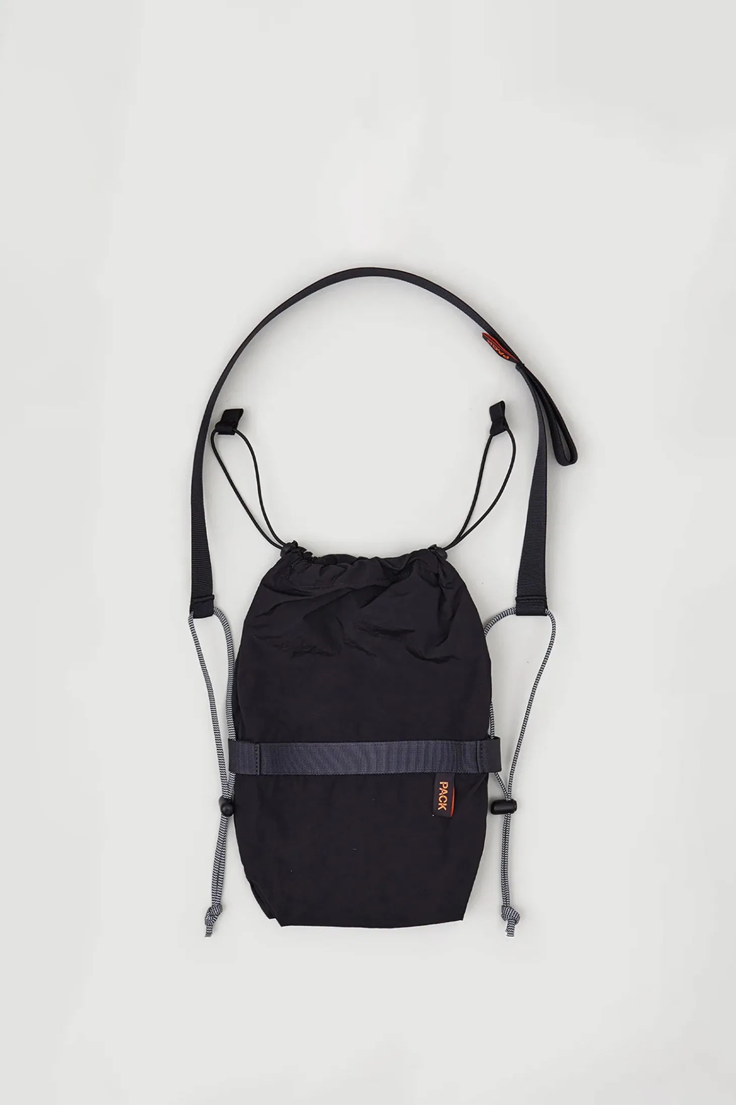 Drawstring Sling S, Lead Black