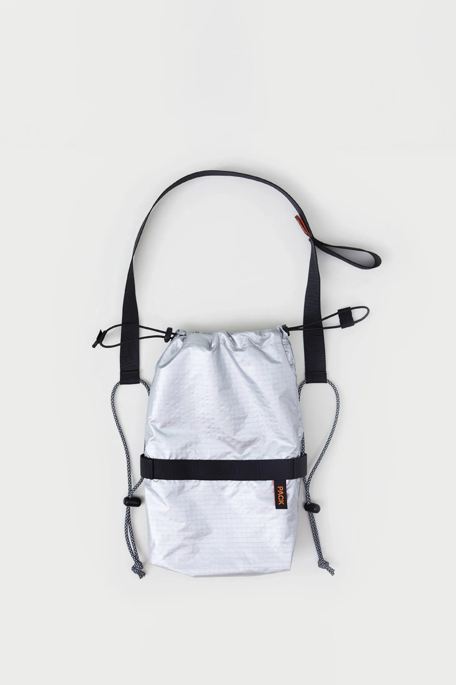 Drawstring Sling S, Silver